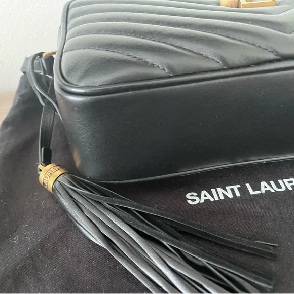 YSL Lou Camera Bag with tassel - Pristine condition. Like New! 💯 Authentic - Picture 7 of 11
